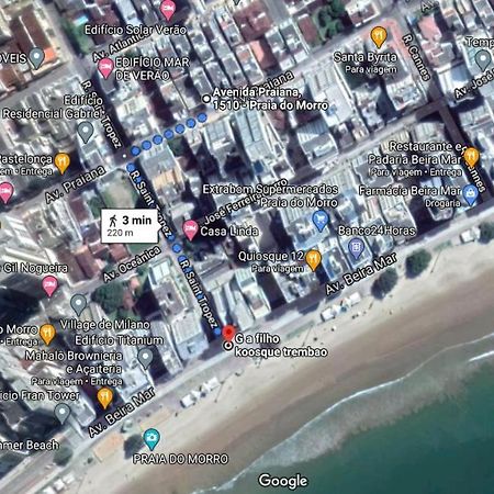Apartamento A 200M Da Praia Do Morro Com Wifi 구아라파리 외부 사진